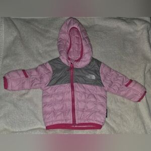 North Face Pink Puffer INFANT 3-6 Month Jacket